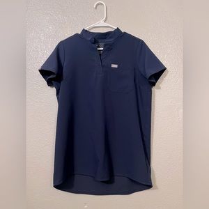 FIGS maternity scrub top